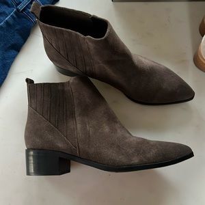 Marc fisher charcoal boots